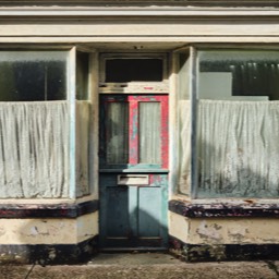 image documentary shop Northam delapidated door
